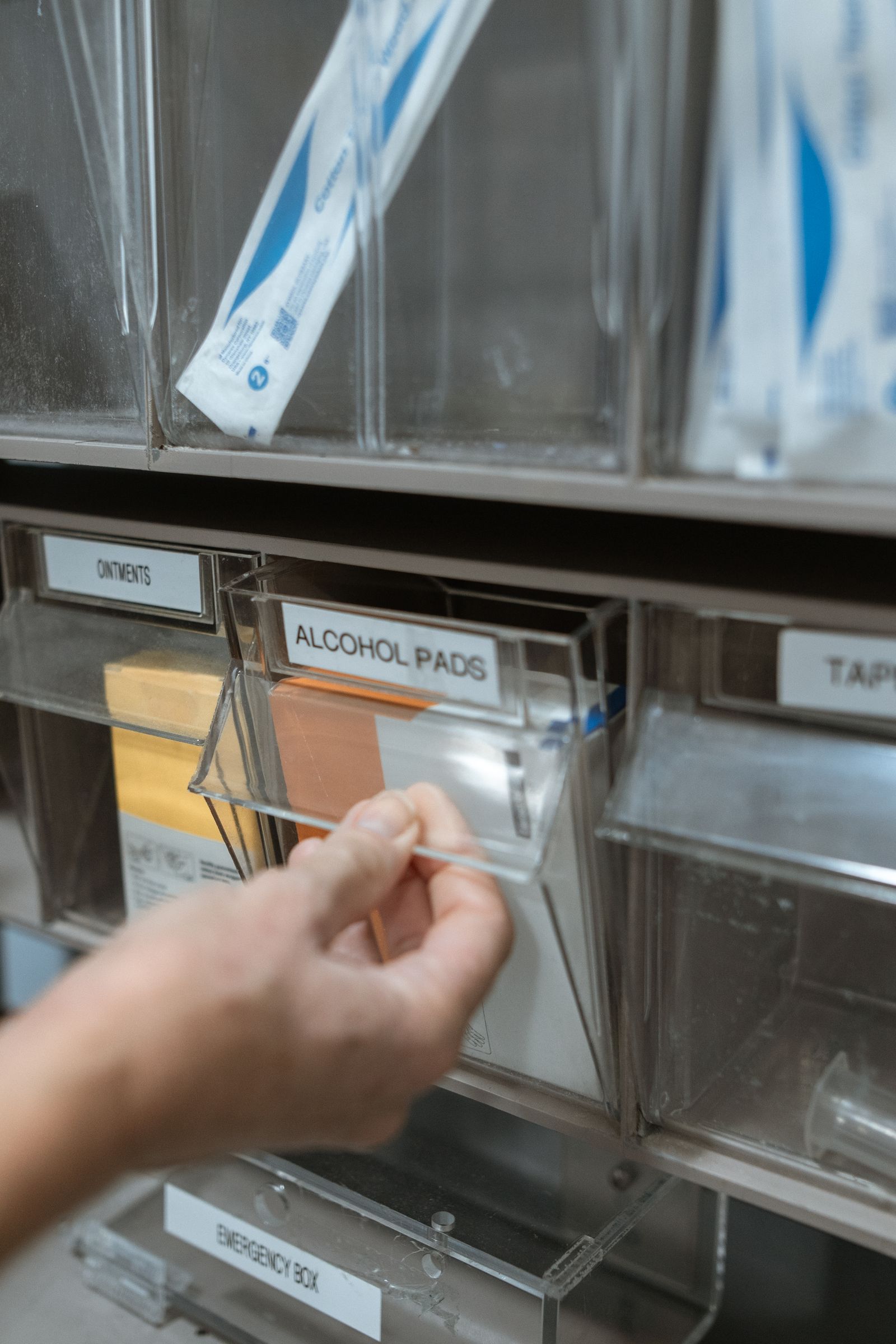 Pharmacy interior